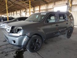 Carros salvage a la venta en subasta: 2009 Honda Pilot LX