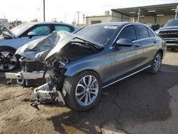 Salvage cars for sale from Copart Phoenix, AZ: 2017 Mercedes-Benz C300