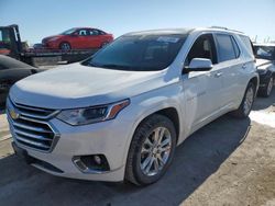 Salvage cars for sale at Indianapolis, IN auction: 2019 Chevrolet Traverse High Country