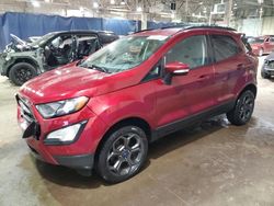 2018 Ford Ecosport SES en venta en Woodhaven, MI