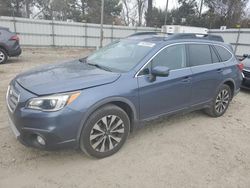 Subaru salvage cars for sale: 2015 Subaru Outback 2.5I Limited