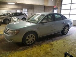 Salvage cars for sale at Indianapolis, IN auction: 2008 Ford Taurus Limited