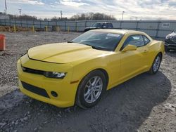 Chevrolet salvage cars for sale: 2015 Chevrolet Camaro LT