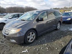 Salvage cars for sale at Windsor, NJ auction: 2013 Honda Odyssey Touring