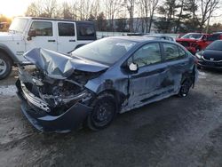 Salvage cars for sale at North Billerica, MA auction: 2024 Toyota Corolla LE