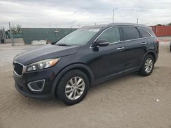 Salvage cars for sale at Homestead, FL auction: 2016 KIA Sorento LX