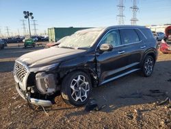 Salvage cars for sale at Elgin, IL auction: 2022 Hyundai Palisade Calligraphy