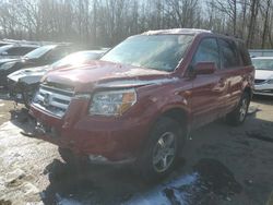 Salvage cars for sale at Glassboro, NJ auction: 2006 Honda Pilot EX