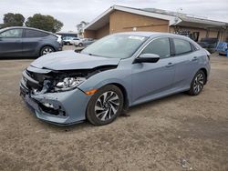 Honda salvage cars for sale: 2018 Honda Civic LX