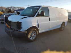 Salvage cars for sale from Copart Ham Lake, MN: 2014 Chevrolet Express G1500