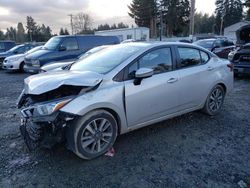 Nissan salvage cars for sale: 2020 Nissan Versa SV