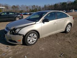 Salvage cars for sale at Charles City, VA auction: 2013 Chevrolet Cruze LS