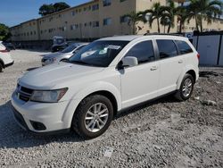 Salvage cars for sale from Copart Opa Locka, FL: 2017 Dodge Journey SXT