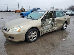 Salvage cars for sale at Oklahoma City, OK auction: 2006 Honda Accord EX