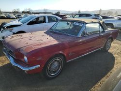 Ford salvage cars for sale: 1966 Ford Mustang