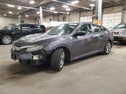 Salvage cars for sale at Blaine, MN auction: 2017 Honda Civic LX