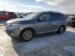 Salvage cars for sale at Cahokia Heights, IL auction: 2015 Nissan Pathfinder S