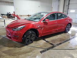 Tesla Vehiculos salvage en venta: 2018 Tesla Model 3