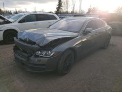 Salvage cars for sale at Bowmanville, ON auction: 2018 Jaguar XE Prestige