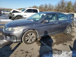 Salvage cars for sale at Brookhaven, NY auction: 2015 Honda Accord LX