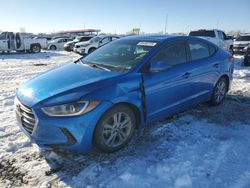 Salvage cars for sale at Cahokia Heights, IL auction: 2017 Hyundai Elantra SE