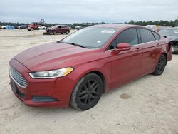 Salvage cars for sale at Houston, TX auction: 2013 Ford Fusion SE