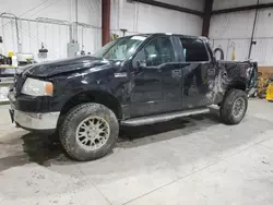 Salvage trucks for sale at Billings, MT auction: 2008 Ford F150 Supercrew