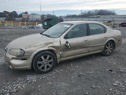 Salvage cars for sale at Montgomery, AL auction: 2003 Nissan Maxima GLE