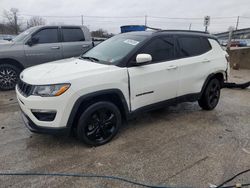 Jeep salvage cars for sale: 2020 Jeep Compass Latitude