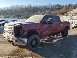 Chevrolet Silverado k1500 lt salvage cars for sale: 2015 Chevrolet Silverado K1500 LT