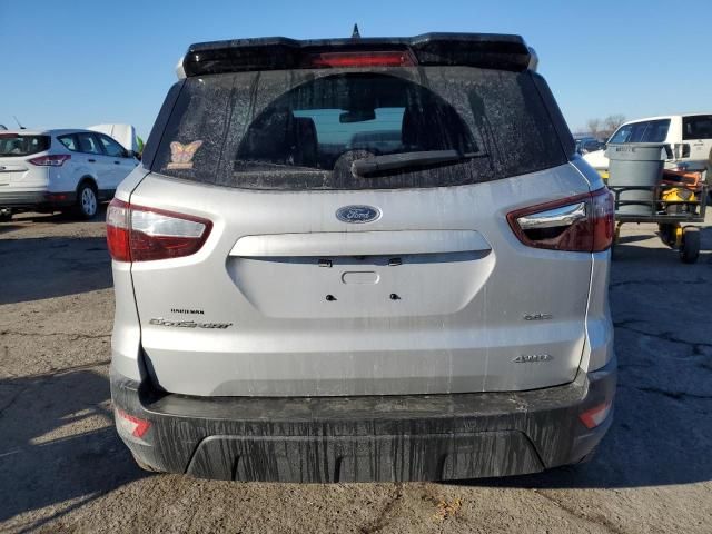 2020 Ford Ecosport SES