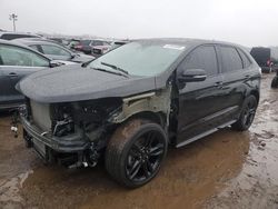 Salvage cars for sale at Elgin, IL auction: 2020 Ford Edge ST