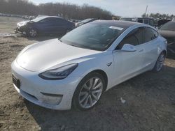 Salvage cars for sale at Windsor, NJ auction: 2018 Tesla Model 3