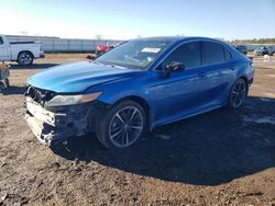 Salvage cars for sale at Houston, TX auction: 2018 Toyota Camry XSE