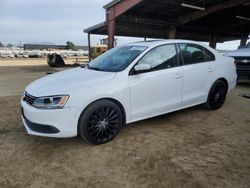 Salvage cars for sale at American Canyon, CA auction: 2012 Volkswagen Jetta SE