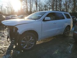 Salvage cars for sale at Waldorf, MD auction: 2022 Dodge Durango SXT