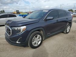 GMC Terrain salvage cars for sale: 2019 GMC Terrain SLE