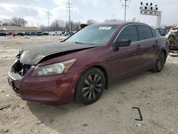 Salvage cars for sale from Copart Columbus, OH: 2012 Honda Accord EX