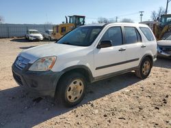 Salvage cars for sale from Copart Oklahoma City, OK: 2005 Honda CR-V LX