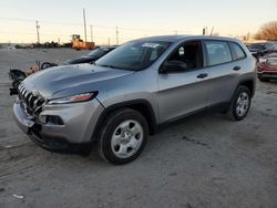 Salvage cars for sale from Copart Oklahoma City, OK: 2017 Jeep Cherokee Sport