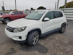 Volkswagen salvage cars for sale: 2017 Volkswagen Tiguan SEL