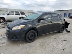 Salvage cars for sale at Arcadia, FL auction: 2009 Toyota Corolla Matrix S