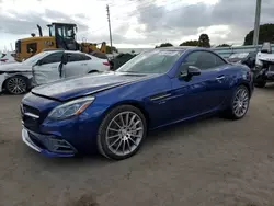 Salvage cars for sale at Miami, FL auction: 2017 Mercedes-Benz SLC 43 AMG