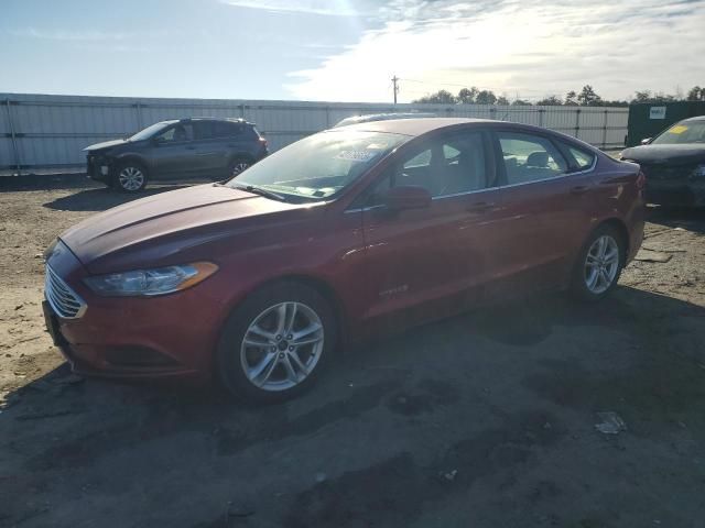 2018 Ford Fusion SE Hybrid