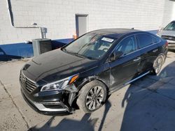 Salvage cars for sale at Farr West, UT auction: 2016 Hyundai Sonata Sport