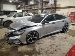 Salvage cars for sale at Eldridge, IA auction: 2020 Honda Accord Sport