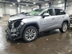 Salvage cars for sale at Ham Lake, MN auction: 2019 Toyota Rav4 Limited