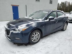 Salvage cars for sale from Copart Cookstown, ON: 2018 Mazda 3 Touring