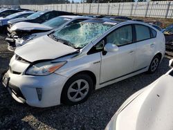 Salvage cars for sale at Graham, WA auction: 2012 Toyota Prius