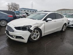 Salvage cars for sale from Copart Albuquerque, NM: 2018 Ford Fusion SE